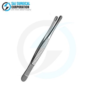 Pince à dissection russe en acier inoxydable Conception de poignée ergonomique améliorée durable pour réduire la fatigue des mains Long Général - Product Image 1