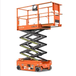 hydraulic fixed scissor lift with load capacity of 0.2-50 tons for material lifting in factory workshops hydraulic lift table