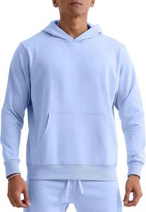 Sudadera con Capucha de Algodón para Exteriores, Estilo Urbano, Informal, Deportiva, para Gimnasio, con Capucha Ajustable, Bolsillos Delanteros y Logotipo - Product Image 5