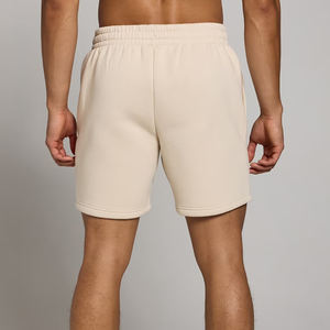 100% coton unisexe Gym Shorts 280 GSM couleur unie Logo impression Anti-rides été en plein air Jogging avec poches pour hommes femmes - Product Image 6