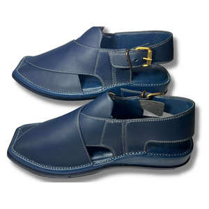 100 por ciento pu cuero genuino hombres Peshawari sandalias hechas a mano suela blanda último estilo diseño duradero hecho a medida al por mayor - Product Image 5