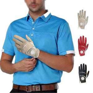 Gants de golf personnalisés de haute qualité en PU avec un design professionnel pour une utilisation en extérieur pour hommes - Product Image 6