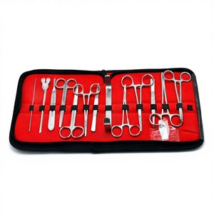 Kit de Disección Avanzado de Acero Inoxidable para Estudiantes de Anatomía y Biología, Kit Quirúrgico/Médico y Pinzas de Disección - Product Image 1