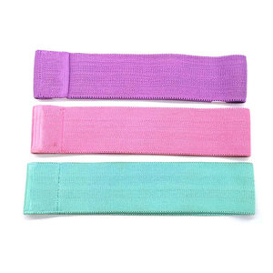<b>Workout</b> Exercise <b>Bands</b> Latex Wide Elastic Resistance Medium Custom Colors & Logo for Hip Lift and Booty Exercises - Product Image 2