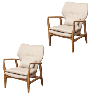 Nouveau produit canapé simple jardin soli en bois et coussin doux design minimaliste moderne de haute qualité prix de gros écologique - Product Image 3