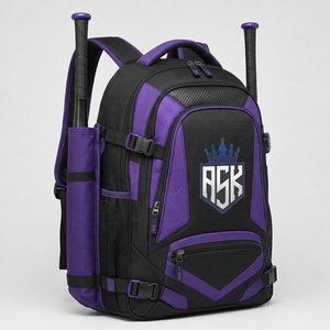 Bolsa de béisbol premium hecha con material ligero y resistente que ofrece amplio espacio de almacenamiento y un transporte cómodo para el equipo deportivo. - Product Image 3
