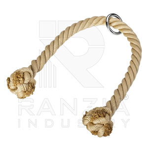 Profesional de alta calidad hecho a medida culturismo levantamiento de pesas entrenamiento tríceps bíceps cuerda fabricación en Pakistán - Product Image 2