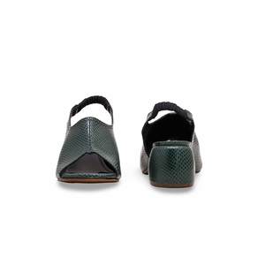 Sandalia Verde Formal Tacón FR5356 - Product Image 2