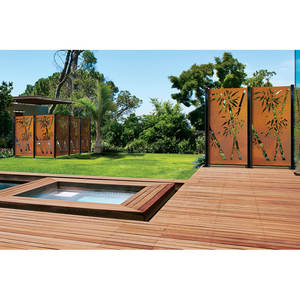 แผงเหล็กไม้ไผ่ตกแต่งแผงเครื่องมือแบบหมุนสำหรับการตกแต่งบ้านที่หรูหรา - Product Image 5