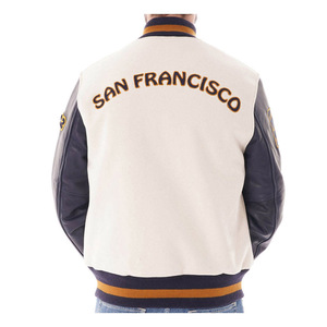 Chaqueta universitaria con logotipo personalizado de la mejor calidad al por mayor, estilo callejero, de gran tamaño y transpirable para invierno, servicio OEM disponible - Product Image 3