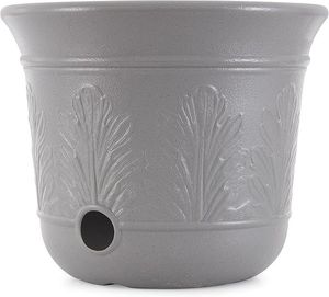 Macetas decorativas de metal para exteriores que ofrecen ocultación segura para mangueras y mejoran la belleza del paisaje diariamente. - Product Image 3