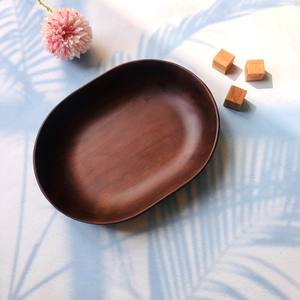 Vente en gros de table à manger bol à fruits décoratif couleur chocolat bol de forme ovale pour salade, fruits, collation, aliments frits, etc. - Product Image 5