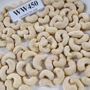 Servicio 24 horas Kaju Badam SANTIGO Anacardos WW450 Estándares europeos Anacardos crudos - Product Image 1