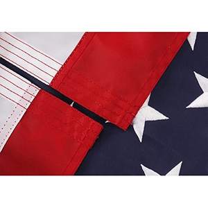 Drapeau américain USA TOP FLAGSINC, 4x6, 450g, résistant, 420D, étoiles brodées, drapeau américain d'extérieur - Product Image 4