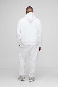 Venta caliente Fabricante Hecho en Pakistán Jersey en blanco de algodón personalizado Sudadera con capucha Unisex de gran tamaño para hombres y mujeres sin cordón - Product Image 2