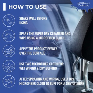 Nettoyant automobile super sec tout usage de 5 litres, le plus vendu, pour un entretien complet de la voiture, disponible au prix d'usine - Product Image 5