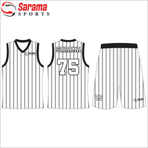 Vêtements de sport en gros bon marché uniformes de basket-ball nouvelle conception ensemble d'uniformes de basket-ball pour les jeunes, - Product Image 1