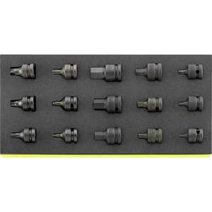 Jeu de douilles à chocs Stahlwille 1/2'' dans un kit TCS de 15 pièces - Product Image 1