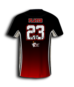 Camisetas de béisbol atléticas para adultos hechas a medida, protección UV, logotipos de firma únicos personalizados, conjuntos transpirables de transferencia de calor - Product Image 2