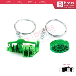 BWR979 Nuevo Kit de Reparación de Elevalunas Trasero Derecho 1 E87 2003-2012 Hatchback de 5 Puertas 51357138468 Bross Auto Parts Hecho en Turquía - Product Image 5