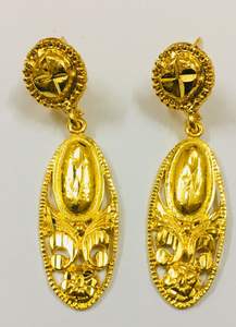 COMOROS 18K Gold <b>Rhodium</b> Plated Trendy Wings Charm <b>Earrings</b> Latest Style Studs Wedding Party Jewelry for Girls Women Alloy - Product Image 6