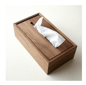 Boîte à mouchoirs en bois de vente chaude pour le nettoyage et le bureau boîte à mouchoirs en bois de qualité supérieure - Product Image 2