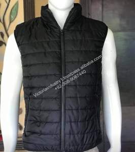 Gilet d'hiver pour homme, en laine et coton, respirant, coupe-vent, écologique, sans manches, imperméable, grande taille, vêtements d'extérieur - Product Image 5