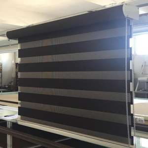 Meilleur prix pour tissu occultant, store zébré à double couche, rideau à double couche jour et nuit, store moderne à enrouleur, bureau, maison, villa - Product Image 1