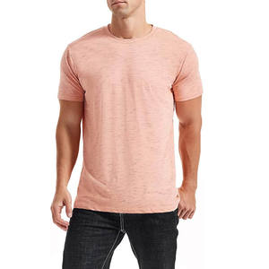 Nouveau style T-shirts pour hommes de haute qualité T-shirt surdimensionné T-shirt uni vierge de haute qualité avec logo personnalisé - Product Image 1