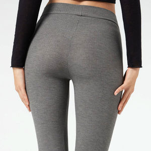 Vêtements de sport Leggings pour femmes Pantalons de yoga en coton biologique Leggings pour femmes en coton/fibre de bambou durable du Pakistan - Product Image 6