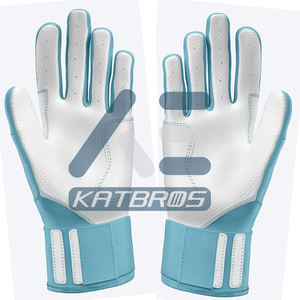 Gants de frappe de baseball en cuir de cabretta flexible de qualité supérieure, conçus pour un mouvement naturel de la main et un niveau avancé - Product Image 4