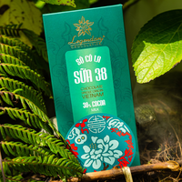 Barra de Chocolate Sólido Más Vendida, 80g, Origen Único, 58% Cacao, Amargo y Dulce, Certificado ISO, Hecho en Vietnam, Calidad Premium para Exportación