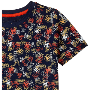 Top vente 100% coton personnalisé enfants t-shirts couleur unie t-shirt pour enfants avec poche enfants Logo personnalisé t-shirt qualité d'exportation - Product Image 4