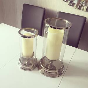 Glass <b>T</b> <b>Light</b> Candle Holder Glass Votive Handmade Candle Holder With Metal Base For Wedding Table Top Decoration - Product Image 5
