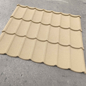 Nouveauté, couleurs personnalisées, garantie 50 ans, tuiles de toiture en métal revêtues de pierre <span class=keywords><strong>Tudor</strong></span>, bardeaux de toiture galvanisés pour les maisons africaines - Product Image 3