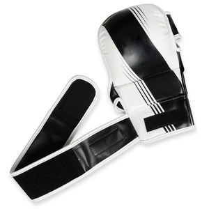 ถุงมือชกมวยสำหรับมืออาชีพใหม่ชุดอุปกรณ์หนังสำหรับฟิตเนส MMA ถุงมือซ้อมมวย - Product Image 5