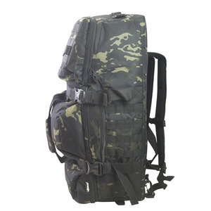 Sac de transport Operators - 60 litres - Noir BTP avec plateformes MOLLE, sangles renforcées, poignée de transport, sac à bandoulière, camouflage personnalisé - Product Image 3