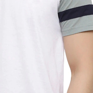 เสื้อยืดผู้ชายแบบแห้งเร็วทรงหลวมลายตัวอักษรพิมพ์โลโก้ด้านหน้าแบบกำหนดเอง - Product Image 5