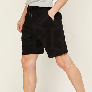 New Arrival Custom Made Men's <b>Shorts</b> Solid Color High Street Style Eco-Friendly Breathable Quick Dry Cotton/Polyester Custom - Product Image 3