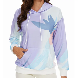Sudaderas con Capucha de Invierno para Mujer, Ecológicas, de Alta Calidad, Sublimadas, Colores Personalizados, OEM, al por Mayor, Transpirables, Casuales y Elegantes - Product Image 3