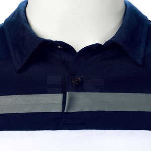 เสื้อเชิ้ตผู้ชายดีไซน์เฉพาะตัว ผ้าโพลีเอสเตอร์/คอตตอน แบบเรียบ สีพื้น ถักทอ ระบายอากาศได้ดี กันยับ น้ำหนัก 220 กรัม บริการ OEM - Product Image 4