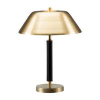Lampe de table moderne en fer forgé à halogène, design actuel, AC/DC, 20 pouces, protection oculaire, intensité variable, contrôle par capteur, pour chambre d'hôtes et chevet