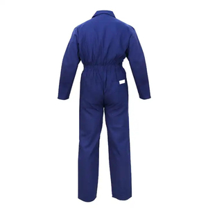 Overoles de Trabajo Unisex Resistentes de Color Azul, Tela de Poliéster y Algodón, Protección Industrial, Transpirables, Certificación CE, Personalizables OEM - Product Image 2