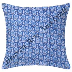 Boho Cotton Hand Block Printed Woven Throw Pillow <b>Covers</b> Cushion Pillow <b>Cover</b> Wholesale From India - Product Image 3
