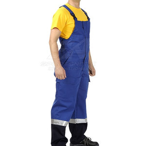 Trajes de Trabajo Transpirables con Rodilleras Reforzadas y Bolsillos para Uso Industrial y al Aire Libre - Product Image 4