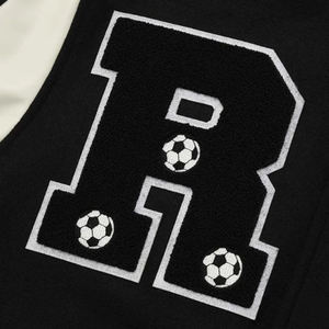 OEM fabricante personalizado Chenille bordado hombres Universidad béisbol Bomber Letterman Varsity chaqueta para hombre - Product Image 3