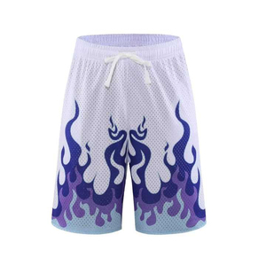 Short en maille respirant confortable à coupe ample de couleur personnalisée Shorts en maille pour le sport et l'entraînement - Product Image 2