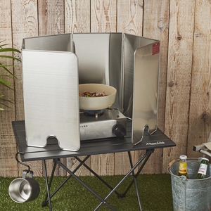 Protezione blu per la casa Splatter per la cottura a 5 lati pieghevole tipo compatto in acciaio inossidabile - Product Image 5