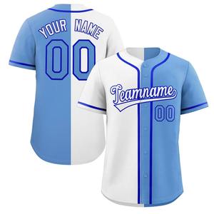 Camiseta de béisbol personalizada, sublimación completa de números de nombre de equipo, camisetas con cuello en V y botones transpirables, uniformes de softbol para adultos/niños - Product Image 6