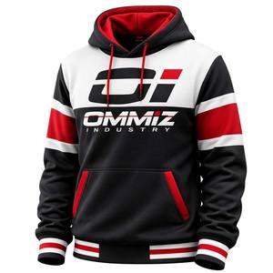 Sudaderas con Capucha y Cuello Redondo de Diseño Gráfico Industrial Directo, Nueva Moda, Impresión por Sublimación, Sudaderas con Capucha y Cuello Redondo Lavadas - Product Image 1